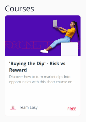 EasyAcademy Buying the Dip